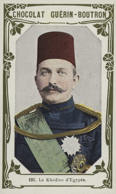The Khedive of Egypt by French School