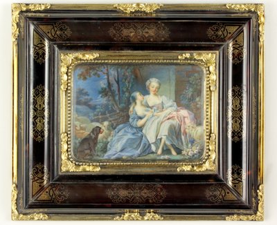 The Messenger of Love or The Faithful Messenger by French School
