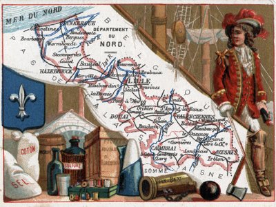 Le Nord (59), Nord Pas De Calais (Nord-Pas de Calais), France. Portrait of Jean Bart (Jan Bart or Jan Baert) by French School