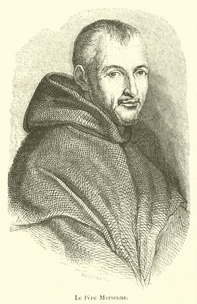 Father Mersenne by French School