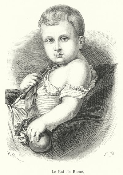 The King of Rome (engraving) by French School