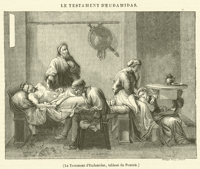 The Testament of Eudamidas by French School