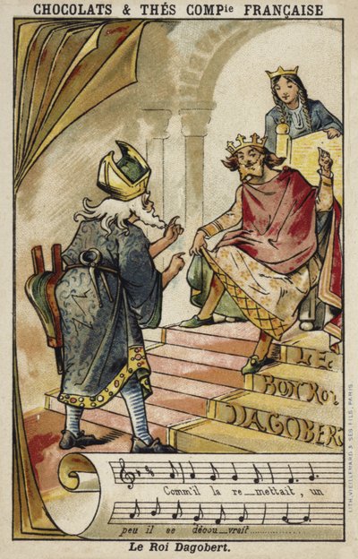 Le Bon Roi Dagobert, French Song by French School