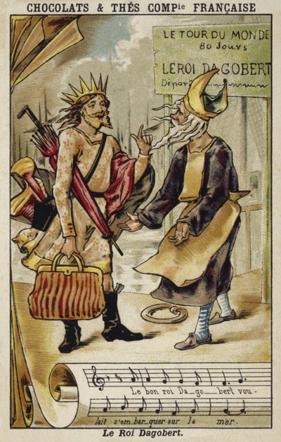 Le Bon Roi Dagobert, French Song by French School