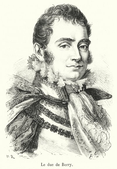 The Duke of Berry (engraving) by French School