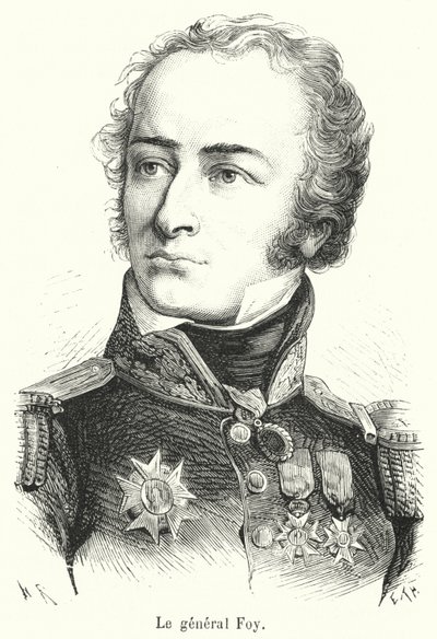 General Foy (engraving) by French School