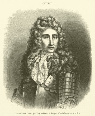 Marshal de Catinat by French School