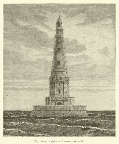 The Cordouan Lighthouse Today by French School