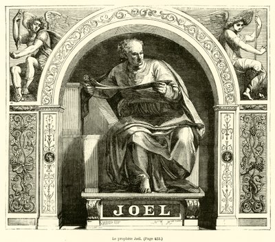 The Prophet Joel by French School