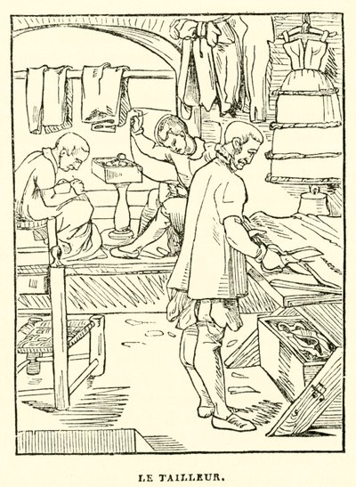 The Tailor by French School