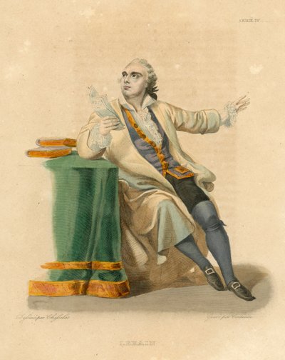 Lekain by French School