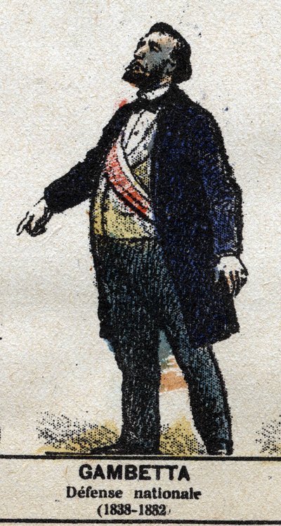 Leon Gambetta, French Politician by French School