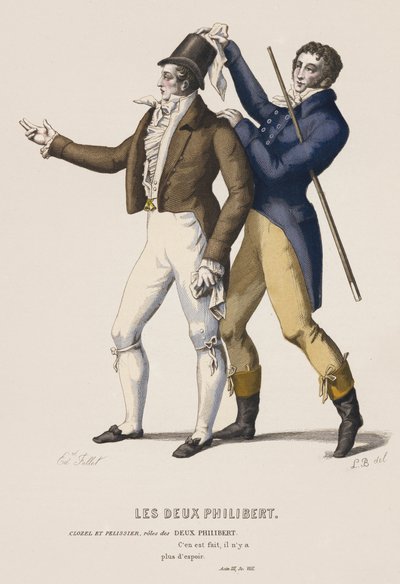 The Two Philiberts, Act III, Scene VIII by French School