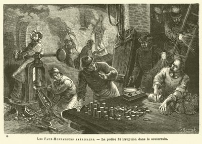 The American Counterfeiters by French School