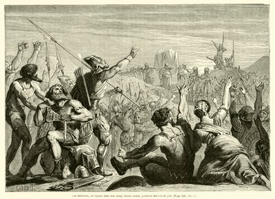 The Israelites, Seeing the Holy Ark in Their Camp, Shout for Joy by French School