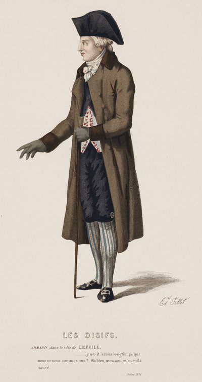 The Idlers, Scene XVI by French School