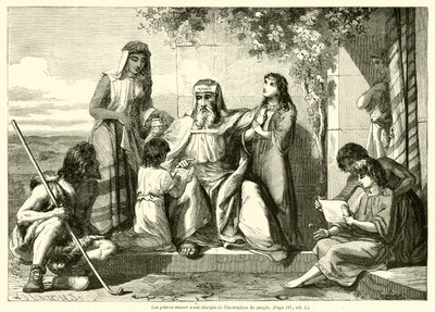 The Priests Were Also Responsible for Instructing the People by French School