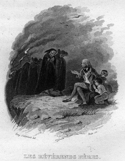 Les Révérends Pères. Song by Beranger in 