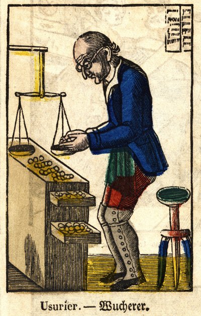 Loan sharper; Series on trades by French School