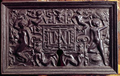 Lock plate from the castle of Egouen by French School