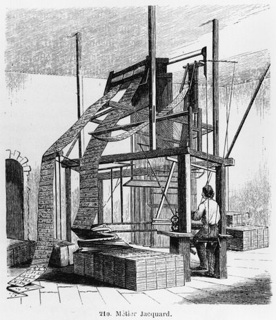 Loom designed by Joseph Marie Jacquard, 2nd half of 19th century by French School