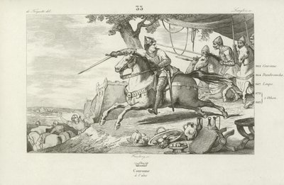 Lothair of France leads his army in an attack on the Holy Roman Emperor