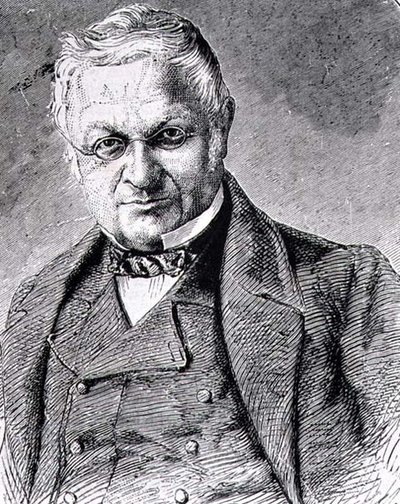 Louis-Adolphe Thiers (1797-1877) French Statesman, Historian and Journalist (engraving) by French School