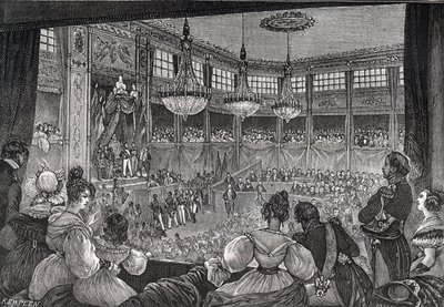Louis-Philippe I is sworn in as king before the Chamber of Deputies, 9th August 1830 - Revolution of 1830: 