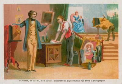 Louis Daguerre, 19th Century French pioneer of photography by French School