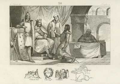 Louis II, King of Italy and Holy Roman Emperor by French School