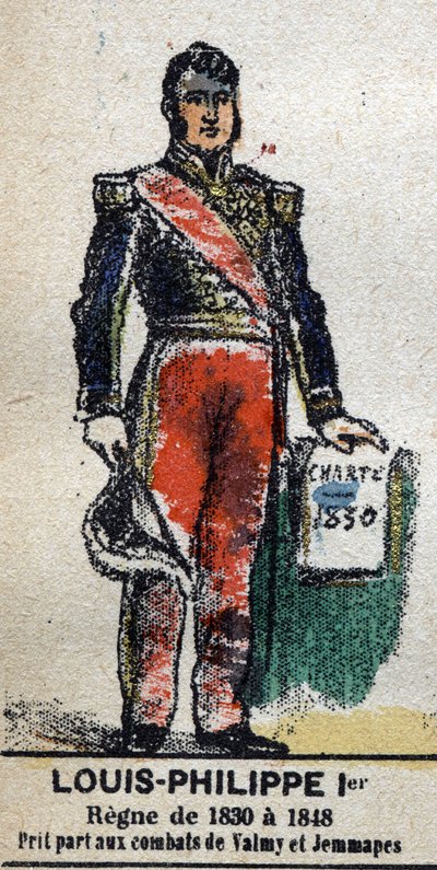Louis Philippe 1er, king of the French. In 