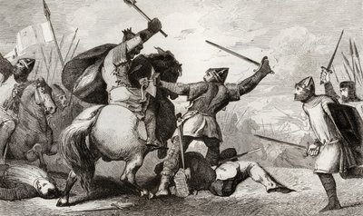 Louis VI the Large Fights the English in the Battle of Brenneville, from 