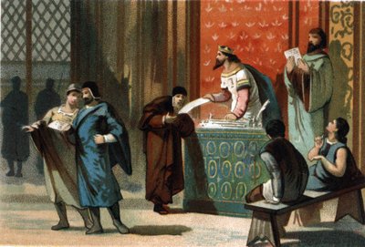 Louis VI dit Le Gros gave the postage charters of the communes by French School