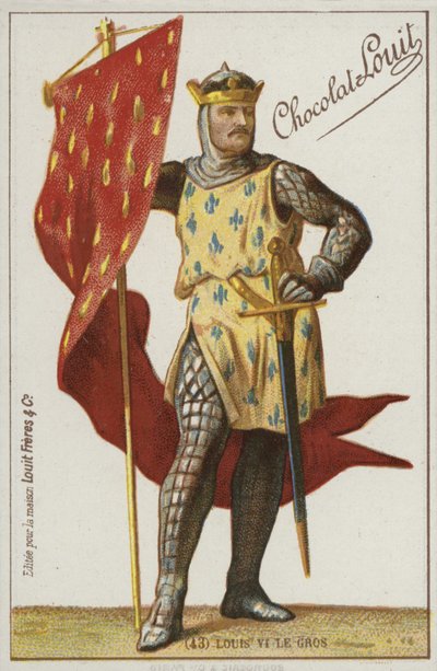 Louis VI the Fat by French School