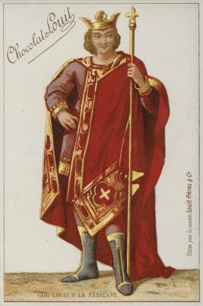 Louis V the Lazy by French School