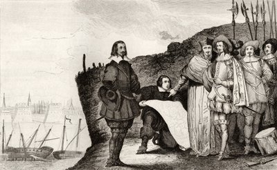 Louis XIII at the Siege of La Rochelle in October 1628 (from 