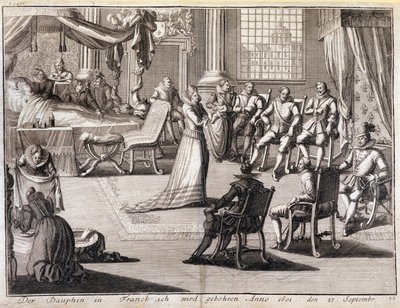 Louis XIII was born on 27 September 1601. by French School