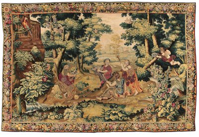 Louis XIV Mythological Tapestry, Gobelins or Beauvais by French School