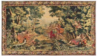 Louis XIV mythological tapestry, Gobelins or Beauvais, late 17th century by French School