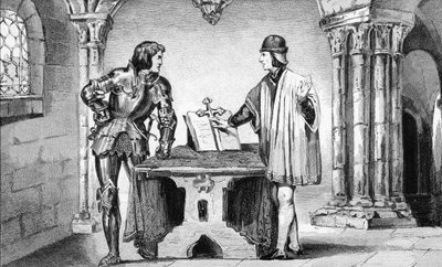 Louis XI Held Under House Arrest by Charles the Bold from 