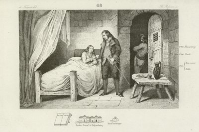 Louis XVII of France, sick and imprisoned, c1795 by French School