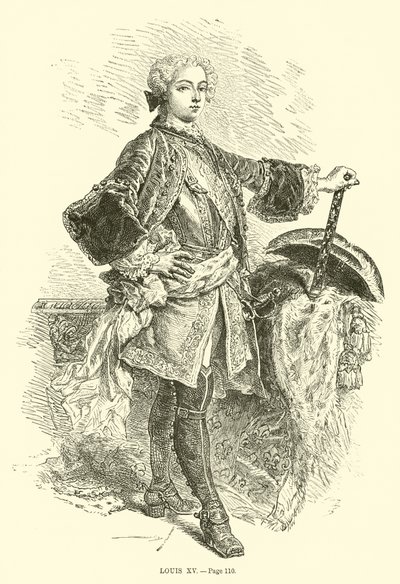 Louis XV by French School
