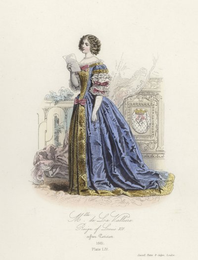 Louise de la Valliere, mistress of Louis XIV of France by French School