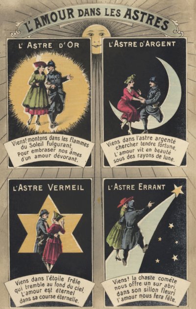 Love in the stars by French School