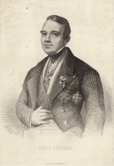 Luigi, Count Cibrario, Italian Historian and Politician by French School