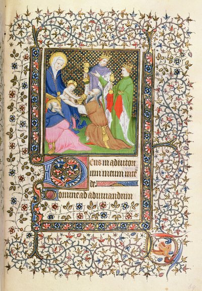 Adoration of the Magi, French Horae by French School