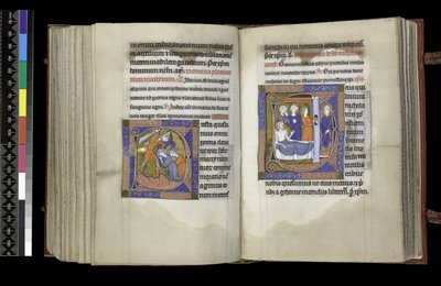 Suffrage to Martyrs and Suffrage to St Nicholas, Folio from the Psalter and Hours of Isabella of France by French School