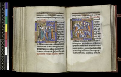 Suffrage to Virgins and Suffrage to All Saints, from the Psalter and Hours of Isabella of France by French School