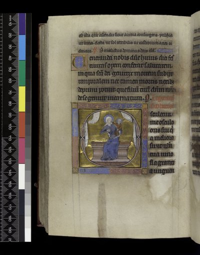 Song of Songs, from the Psalter and Hours of Isabella of France, Paris, c.1265-70 by French School