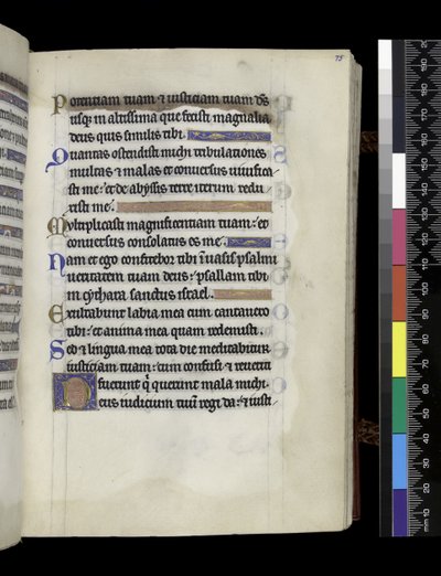 From the Psalter and Hours of Isabella of France by French School